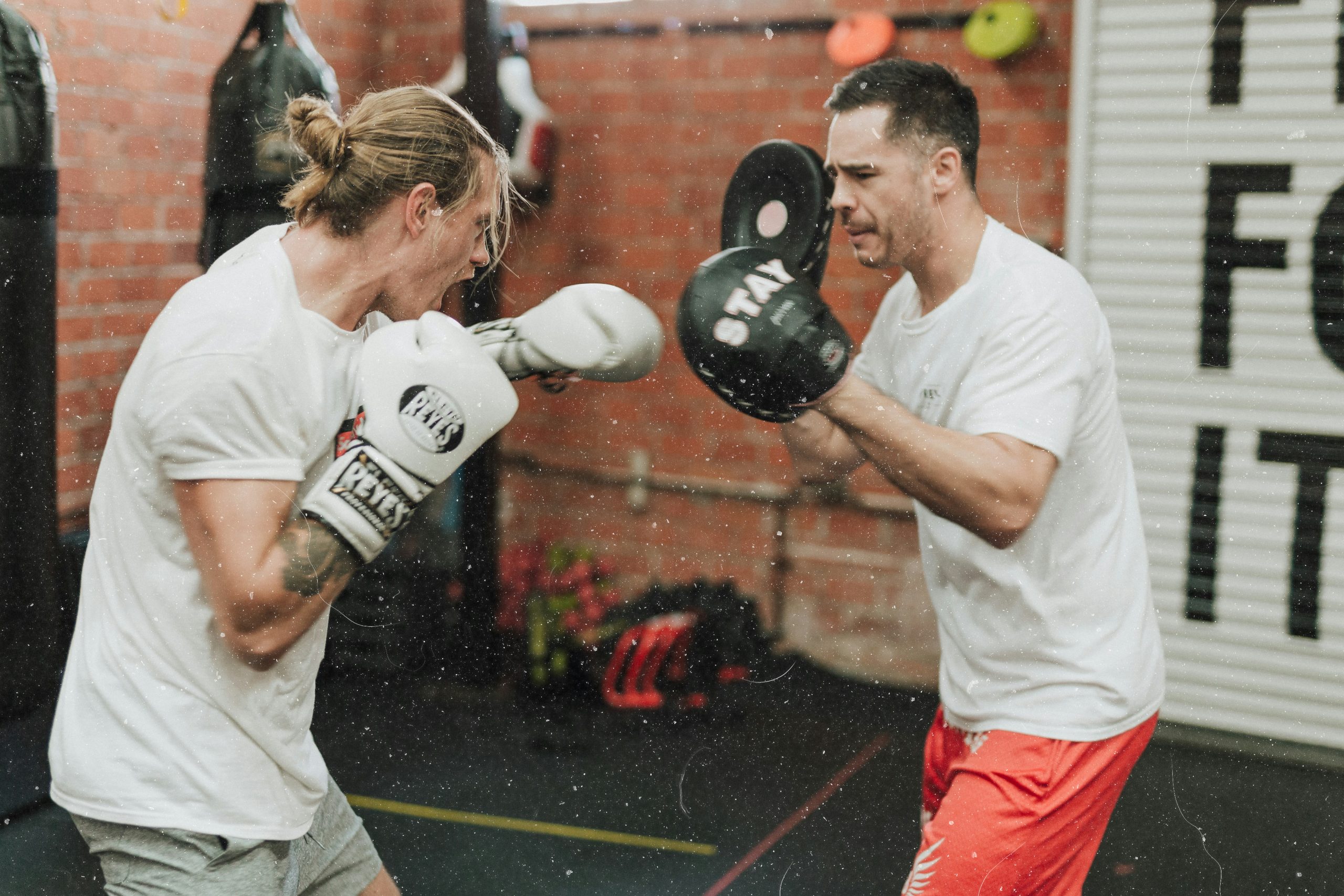 Training with Mitt Work